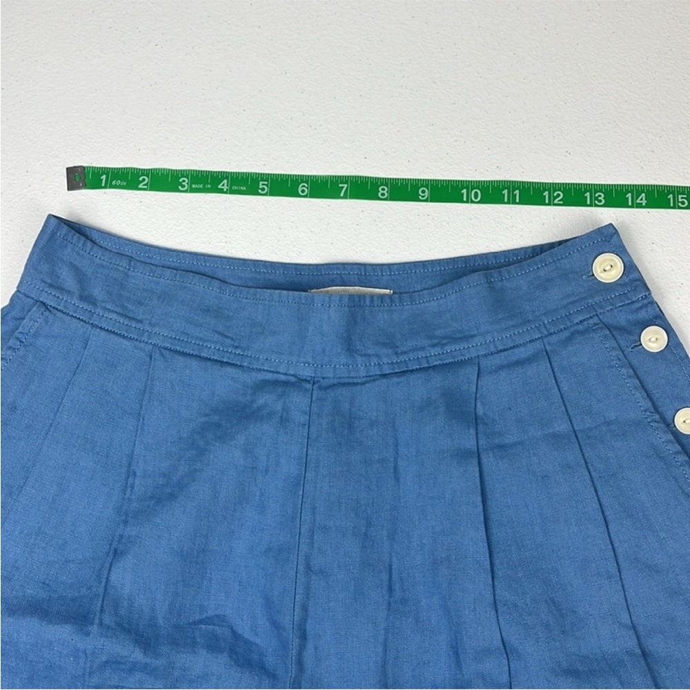 Outerknown Eclipse Pleated Linen Pants High Rise … - image 6